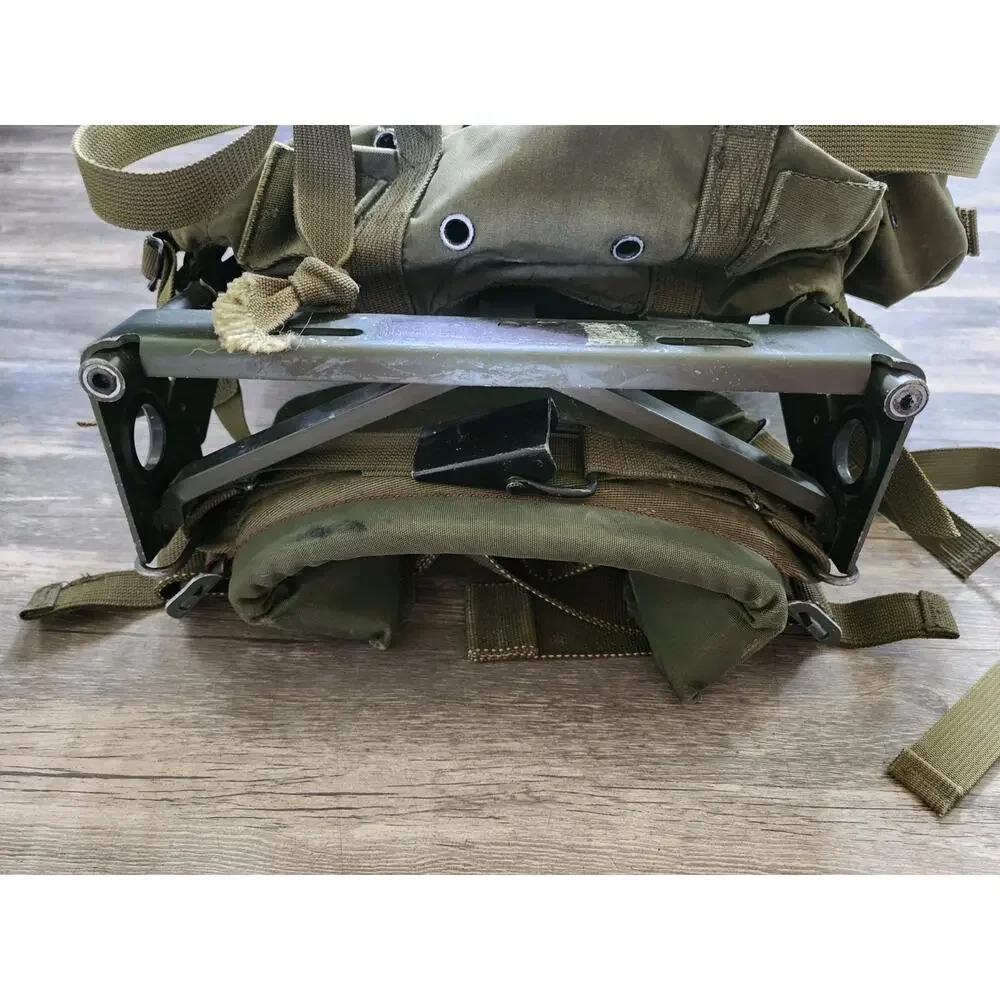 Vintage US Army Field Pack Combat LC-1 Medium Alice Backpack Metal Frame & Strap